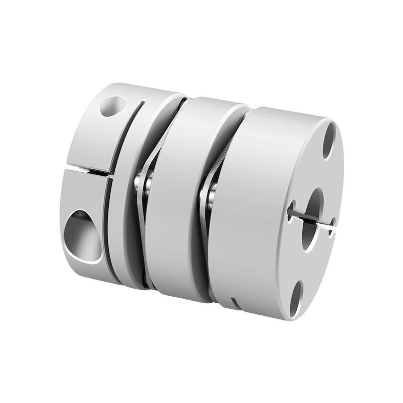 RSK-CPL slitstark membranskiva aluminiumlegering kopplingsklämtyp kompenserar för vinkel- och axiella avvikelser