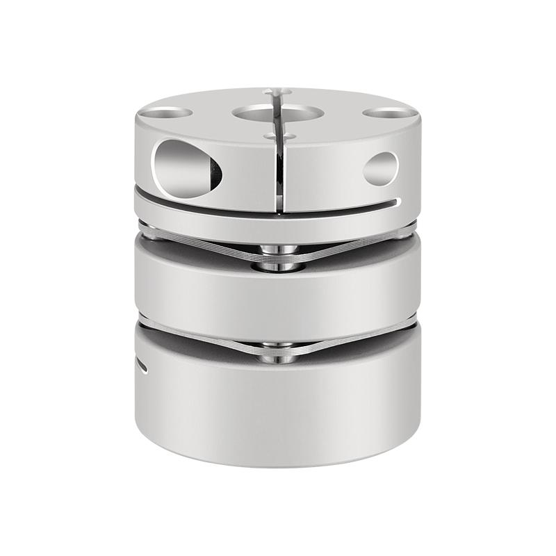 RSK-CPL slitstark membranskiva aluminiumlegering kopplingsklämtyp kompenserar för vinkel- och axiella avvikelser
